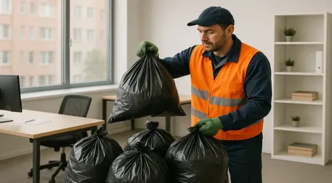 Уборка и вывоз мусора после мероприятий в Горном-Алтайске в октябре
